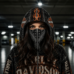 Danielle W. testimonial avatar - Ride Hood Black Bandana